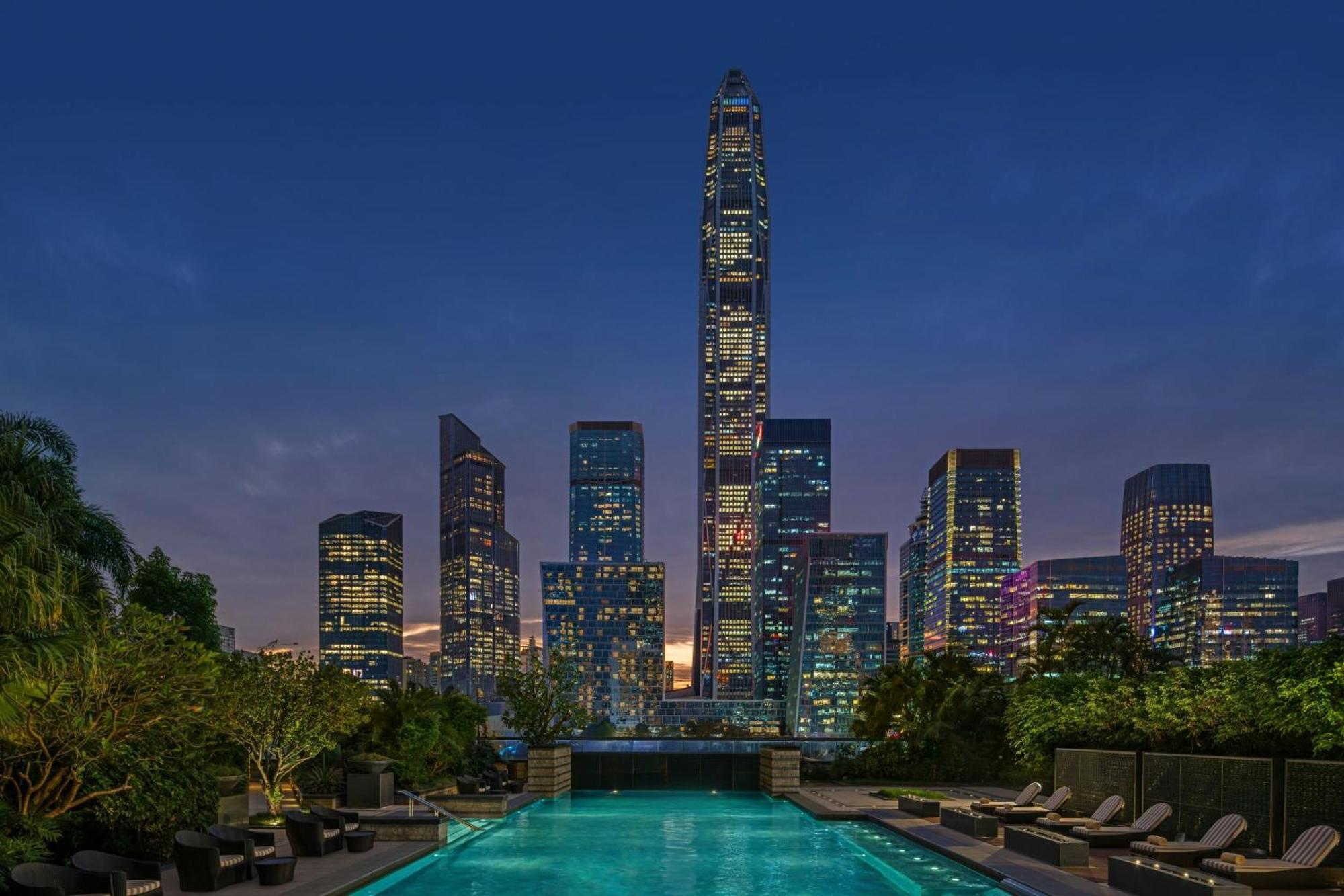 The Ritz-Carlton, Shenzhen Hotel Bagian luar foto